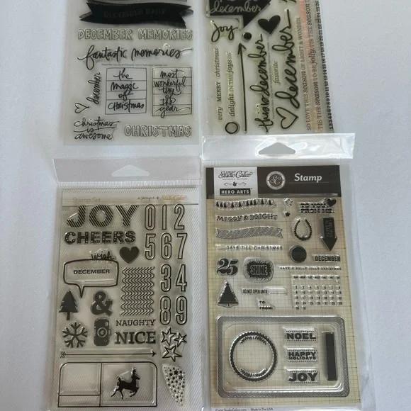 Hero Arts Clear Stamps Set - Holiday Theme - Picture 1 of 1